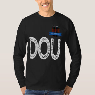 Camiseta Concordancia de familia de clan MacDougall D y O y