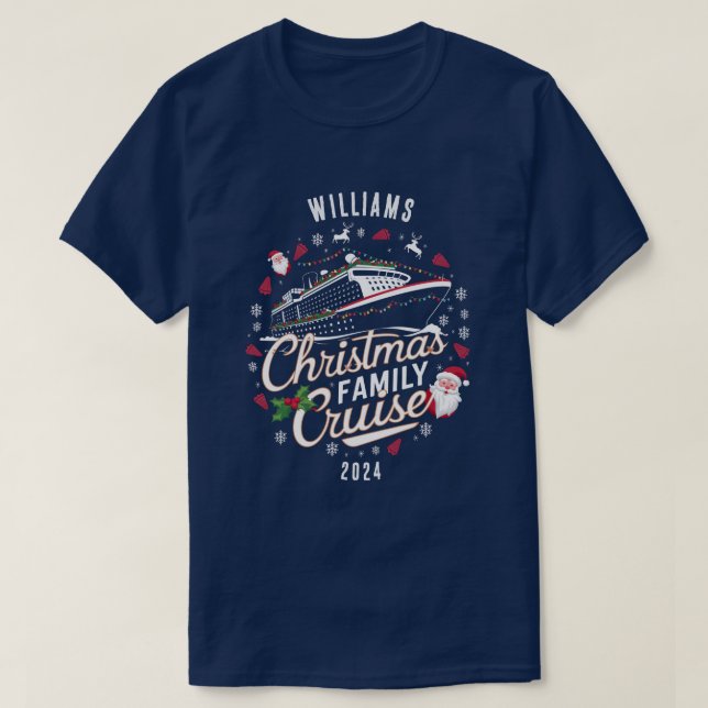 Camiseta Concordancia de grupo de cruceros familiares de Na (Diseño del anverso)