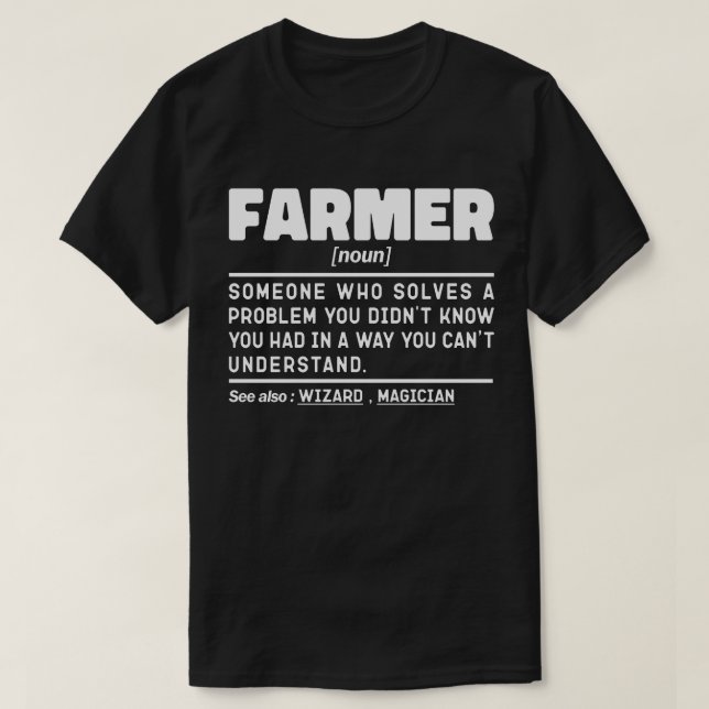 Camiseta Concordancia de los amantes de la agricultura Guay (Diseño del anverso)