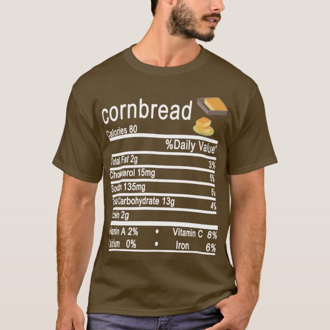 Camiseta concordancia de pan de maíz (Anverso)