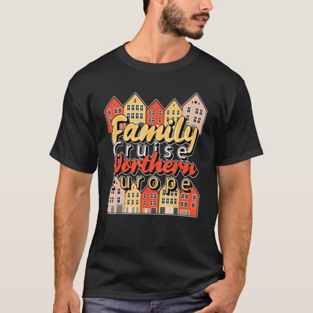 Camiseta Concordancia del grupo de cruceros familiares en e (Anverso)
