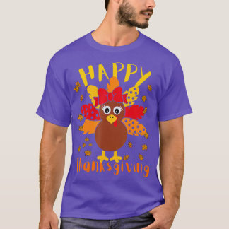 Camiseta Concordancia feliz Día del Peregrino del Acción de