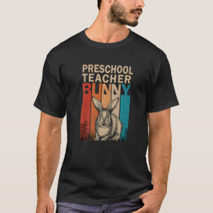 Camiseta Concordancia gráfica conjugada de conejito profeso
