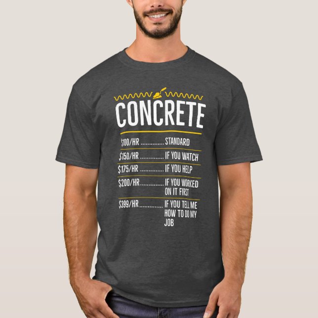 Camiseta Concreto (Anverso)