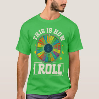 Camiseta Concursante divertido de programa de juegos retro