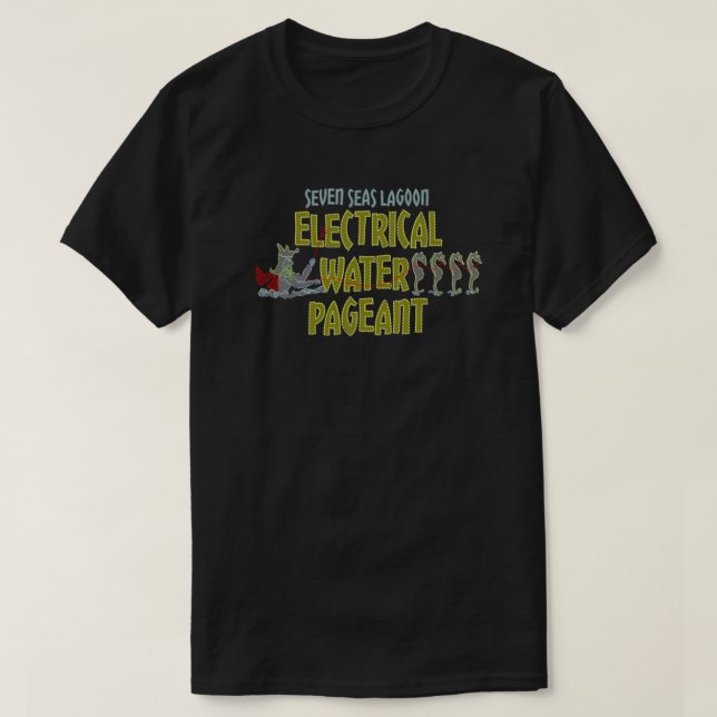 Camiseta Concurso de agua eléctrica (Diseño del anverso)