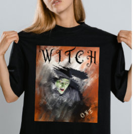 Camiseta Concurso de Brujas personalizado Halloween