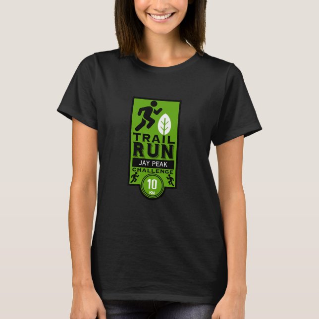 Camiseta Concurso de carreras de Trail Runner (Anverso)
