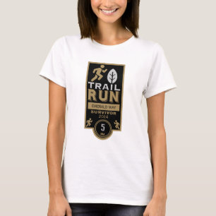 Camiseta Concurso de carreras de Trail Runner