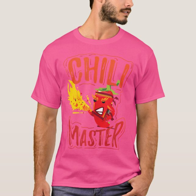 Camiseta Concurso de Comida Chili Master Cocina Off Pimient (Anverso)