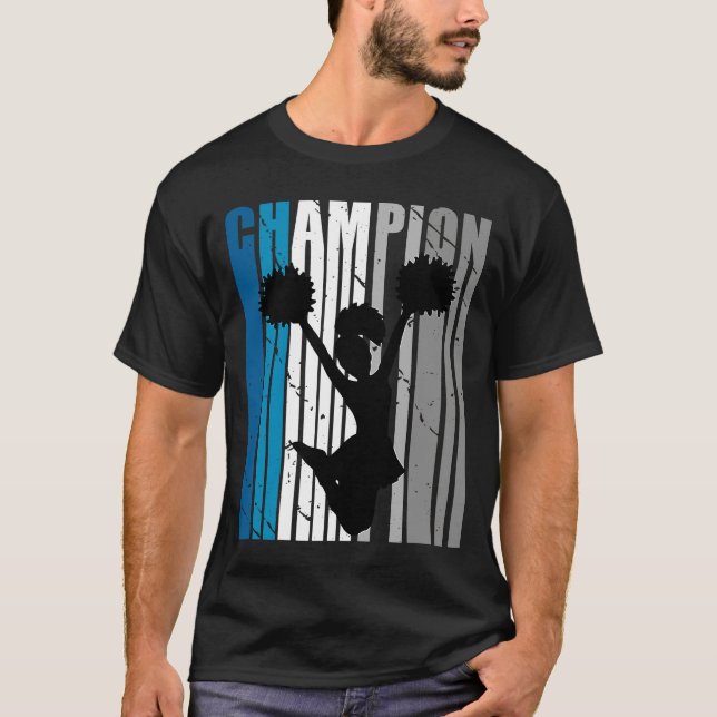 Camiseta Concurso de cumpleaños de campeones verde azulados (Anverso)