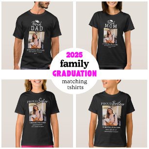 Camiseta Concurso de Graduación de Papá Orgulloso en Famili