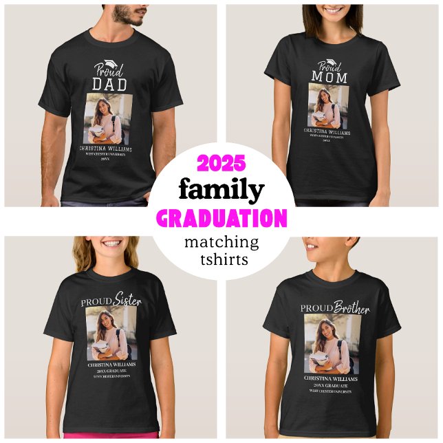 Camiseta Concurso de Graduación de Papá Orgulloso en Famili (Subido por el creador)
