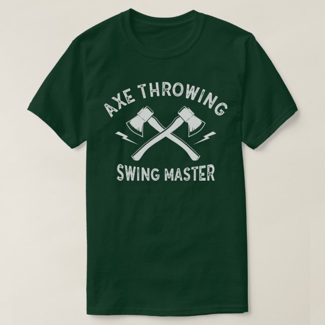 Camiseta Concurso De Lanzamiento De Ax Swing Master Gift Id (Diseño del anverso)