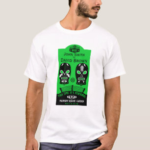 Camiseta Concurso de Lucha Editable Gracioso