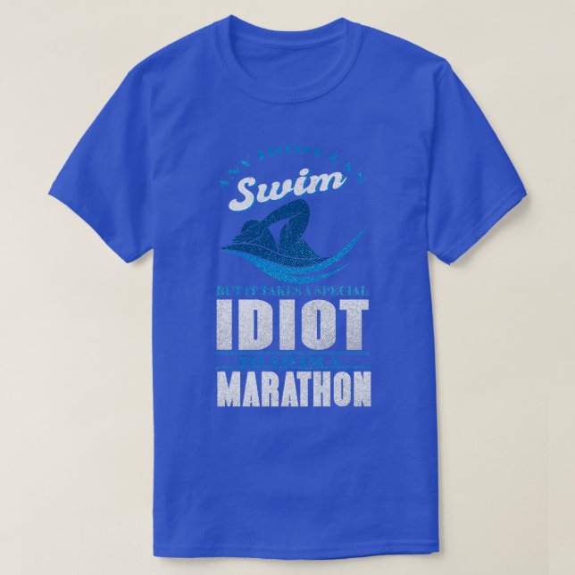 Camiseta Concurso de natación Triatlón (Diseño del anverso)