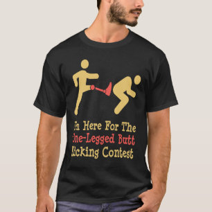 Camiseta Concurso De Patada De Toros De Una Pierna Amputada