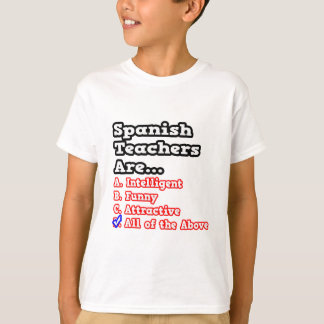 Camiseta Concurso de profesores de español...Chiste