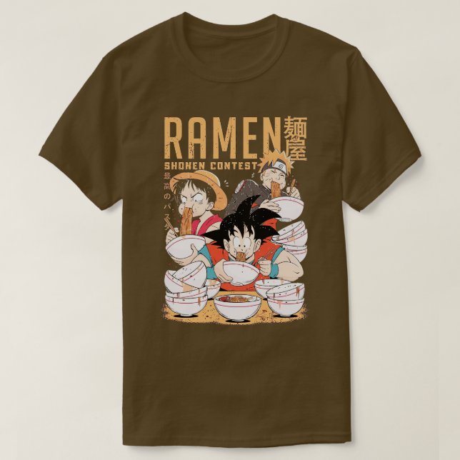 CAMISETA CONCURSO DE RAMEN SHONEN (Diseño del anverso)
