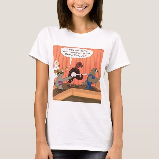 Camiseta Concurso de Talones de Aves de Presa (Anverso)