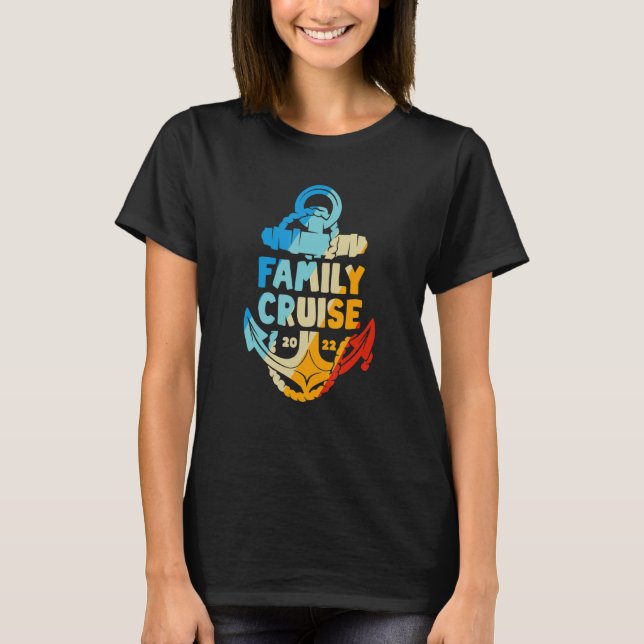 Camiseta Concurso familiar de travesía en barco de crucero  (Anverso)