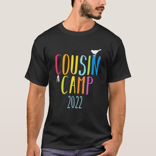 Camiseta Concurso familiar de verano Cousin Camp 2022 (Anverso)