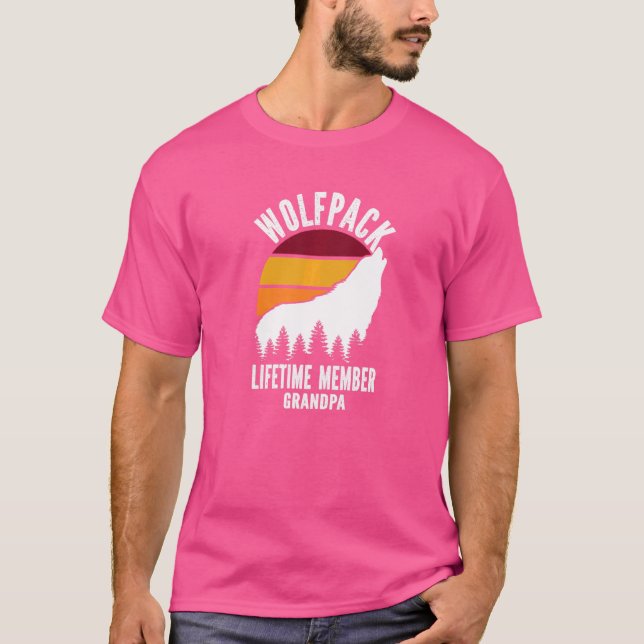 Camiseta Concurso familiar Wolfpack para miembros de la vid (Anverso)