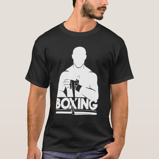 Camiseta Concursos de boxeo Kickboxer (Anverso)