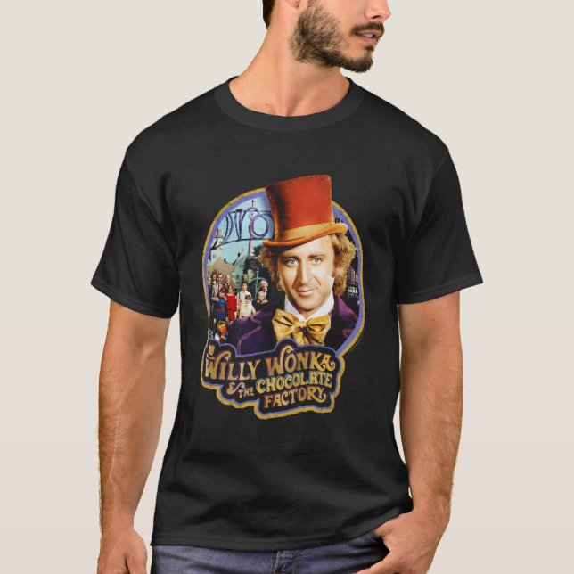 Camiseta Concursos de Willy Wonka (Anverso)