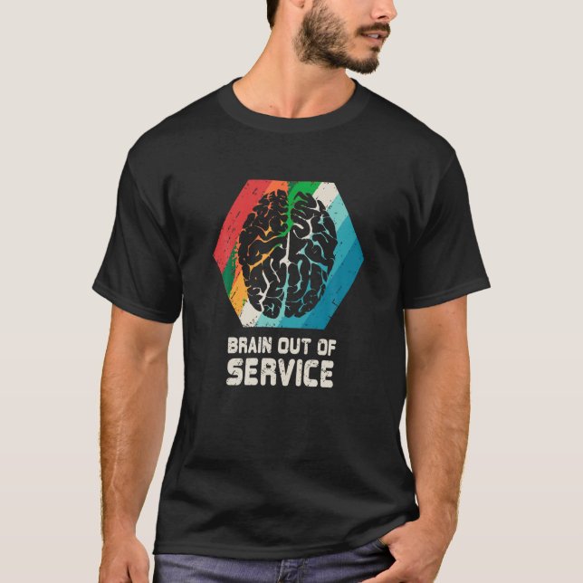 Camiseta Concusión En La Cabeza Del Cerebro De Los Camisas  (Anverso)