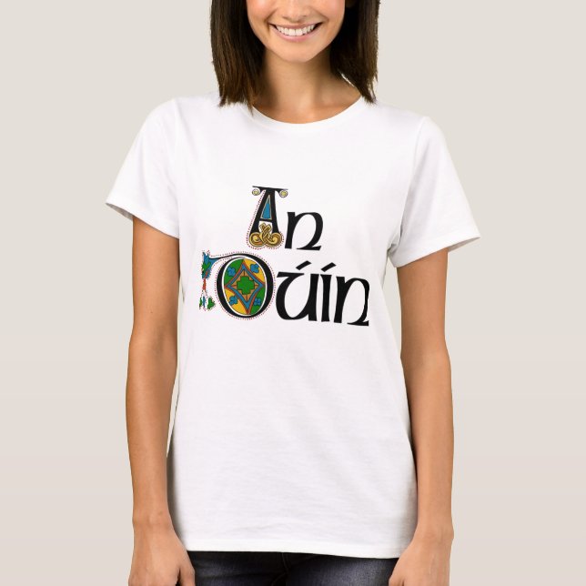 Camiseta Condado abajo (gaélico) (Anverso)