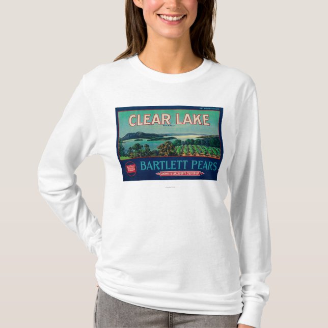 Camiseta Condado claro de LabelLake del cajón de la pera (Anverso)