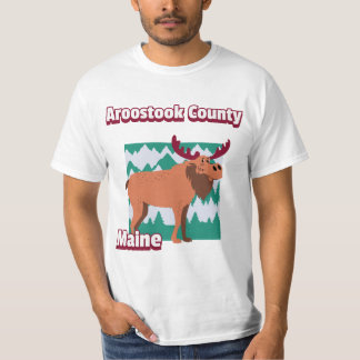 Camiseta Condado de Aroostook Maine