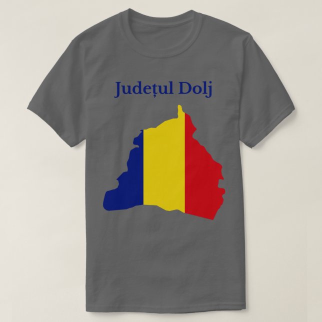 Camiseta Condado de Dolj Rumanía (Diseño del anverso)