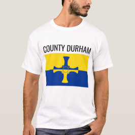 Camiseta Condado de Durham // Bandera del Condado de Inglés