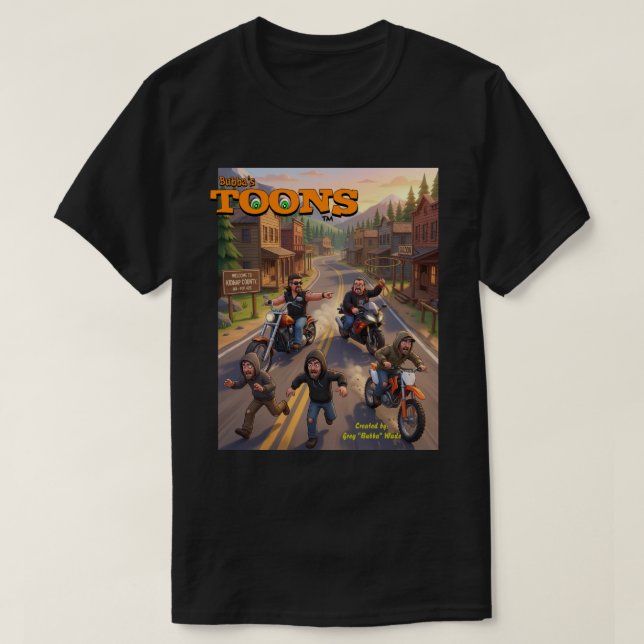 CAMISETA CONDADO DE KIDNAP, WASHINGTON (Diseño del anverso)