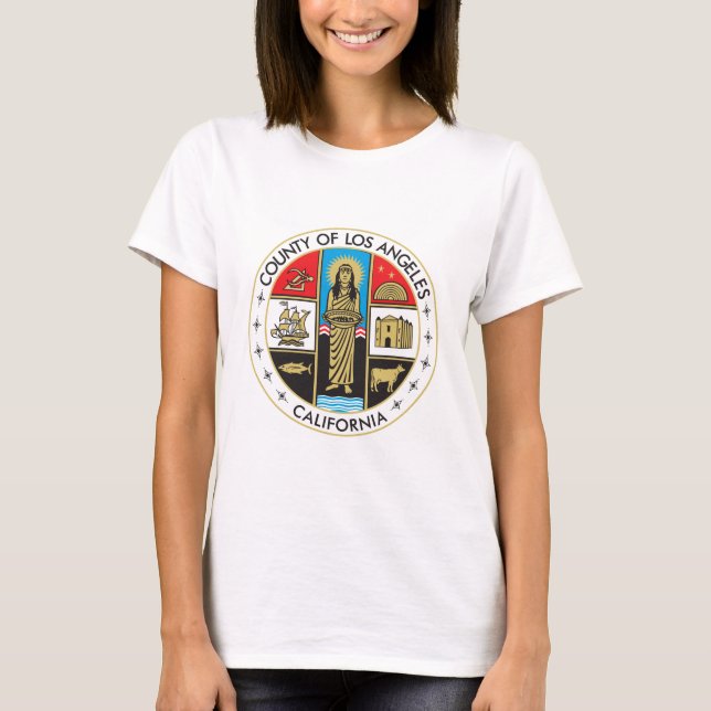 Camiseta Condado de Los Ángeles (Anverso)