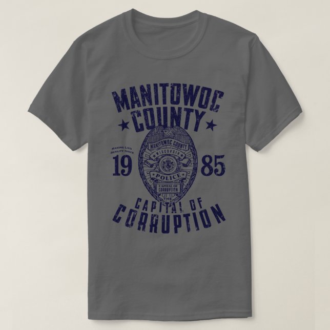 Camiseta Condado de Manitowoc (Diseño del anverso)