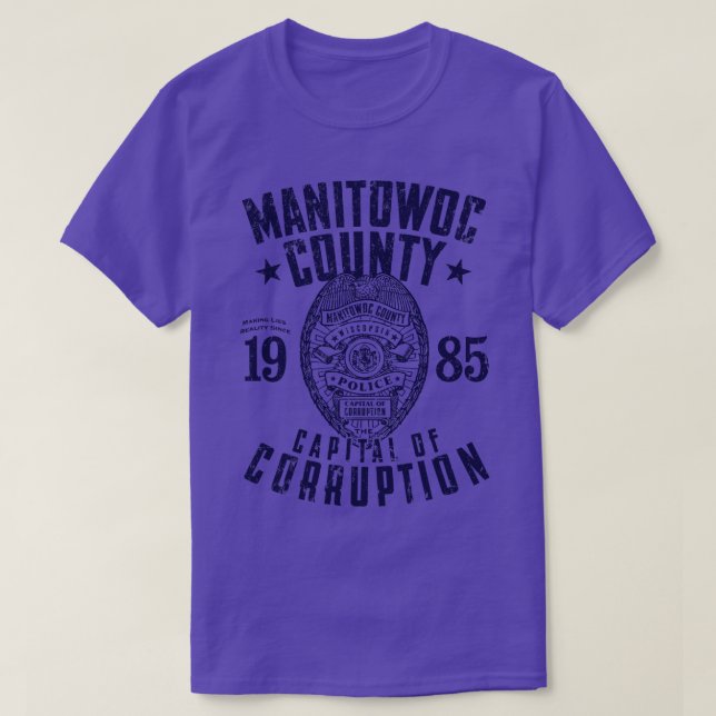 Camiseta Condado de Manitowoc (Diseño del anverso)