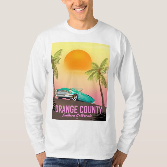 Camiseta condado de Orange California EE. UU. (Anverso)