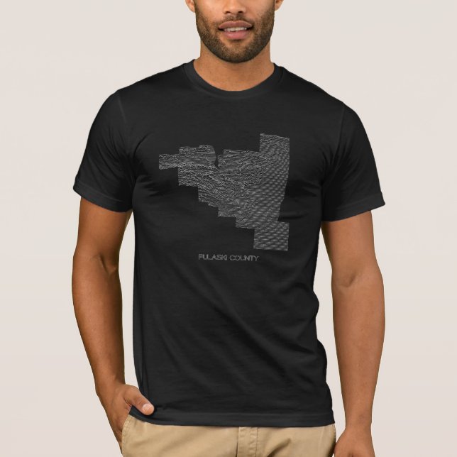 Camiseta Condado de Pulaski Arkansas (Anverso)