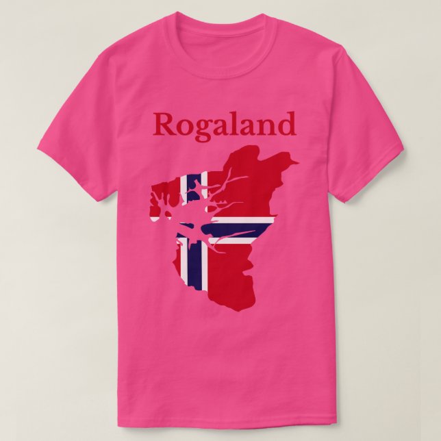 Camiseta Condado de Rogaland (Diseño del anverso)
