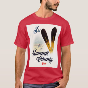 Camiseta Condado de Ski Summit Utah