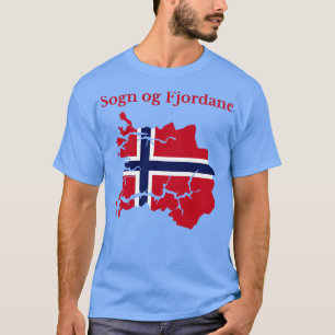 Camiseta Condado de Sogn og Fjordane Noruega