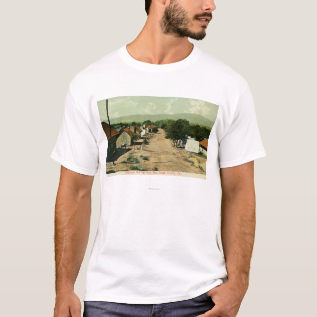 Camiseta Condado de ViewSan Diego de las aguas termales de (Anverso)