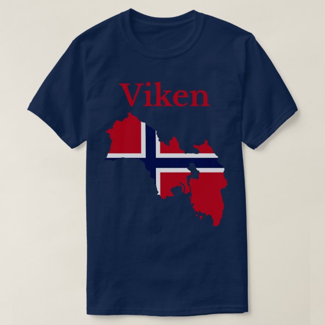 Camiseta Condado de Viken (Diseño del anverso)