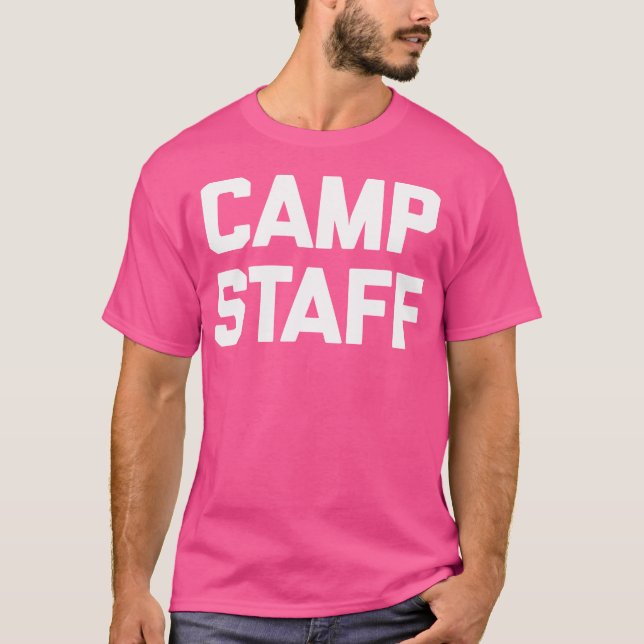 Camiseta Condado del campamento del equipo de camping que o (Anverso)