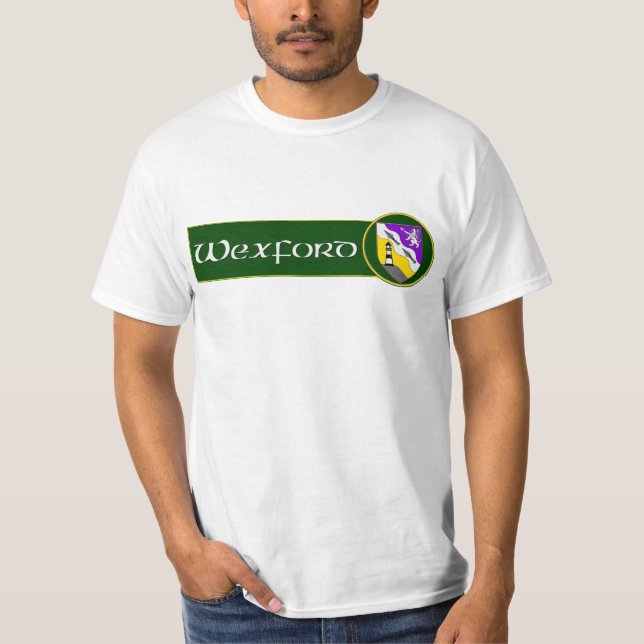 Camiseta Condado Wexford. Irlanda (Anverso)