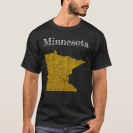 Camiseta Condados e Interestados de Minnesota