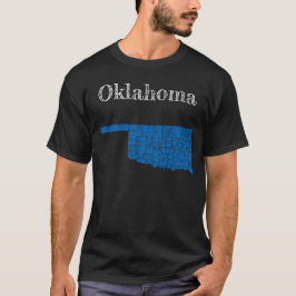 Camiseta Condados e Interestados de Oklahoma